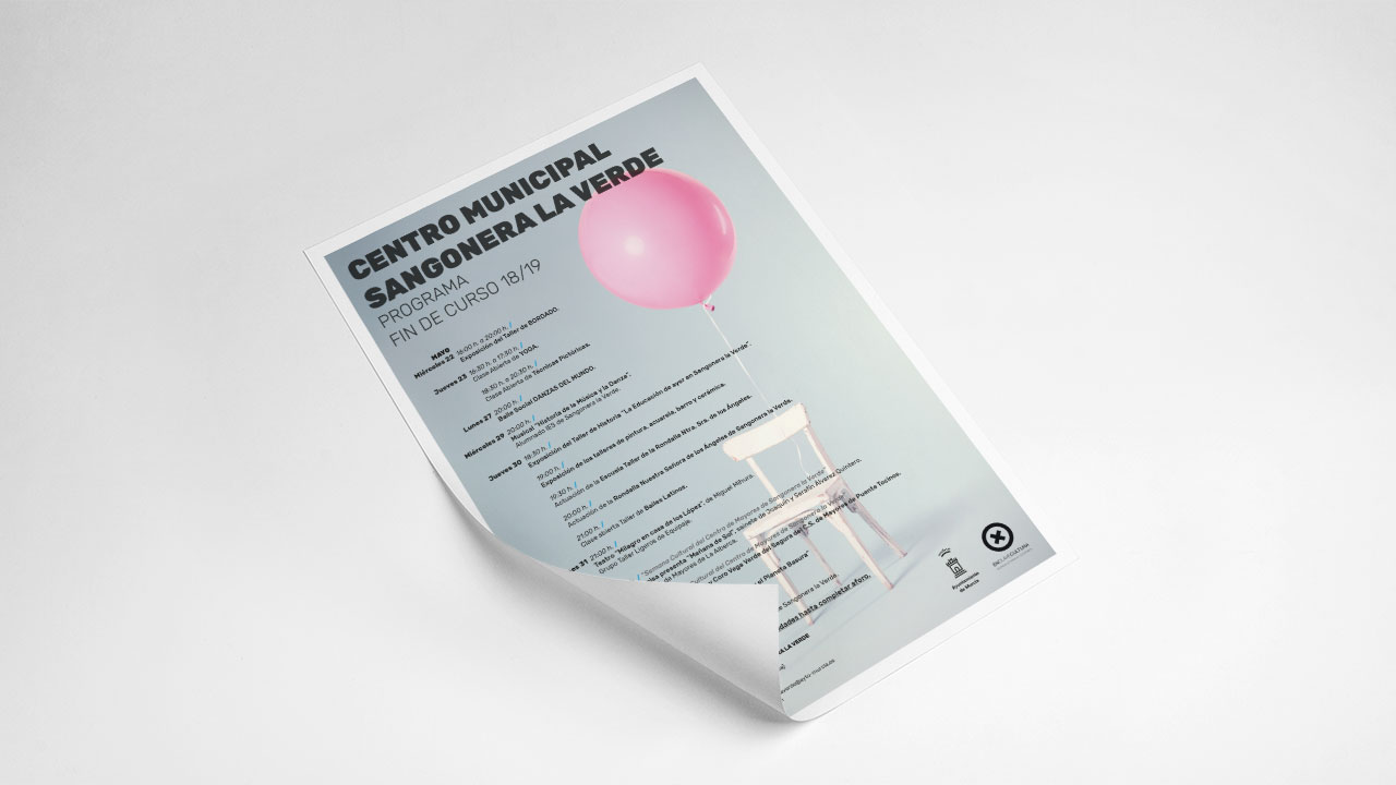 Cartel "Programa Fin de Curso"